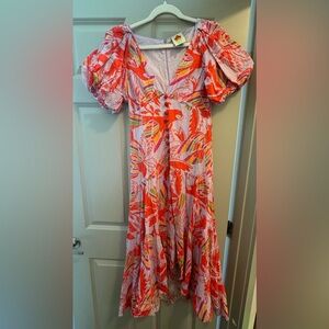 Farm Rio Lilac Bird Dress